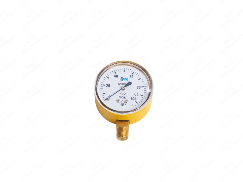 Capsule pressure gauges