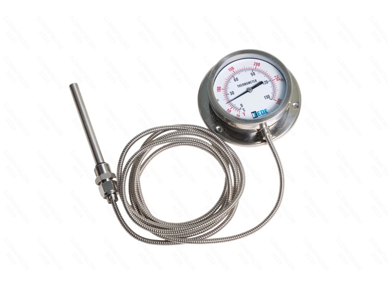 Industrial capillary thermometers