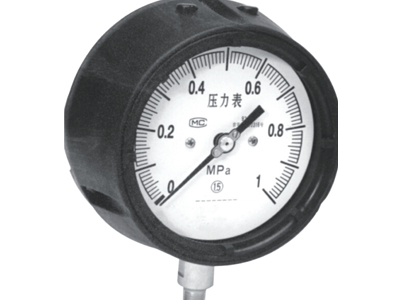 Safety pressure gauges