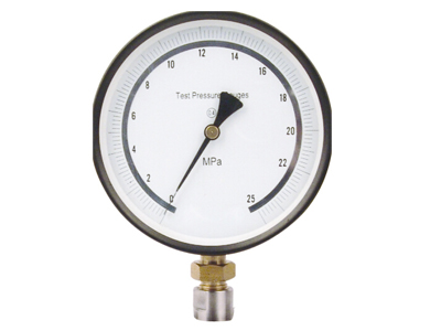 test pressure gauge